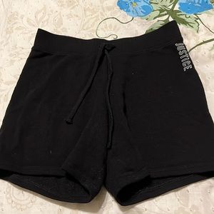 Justice’s bike shorts